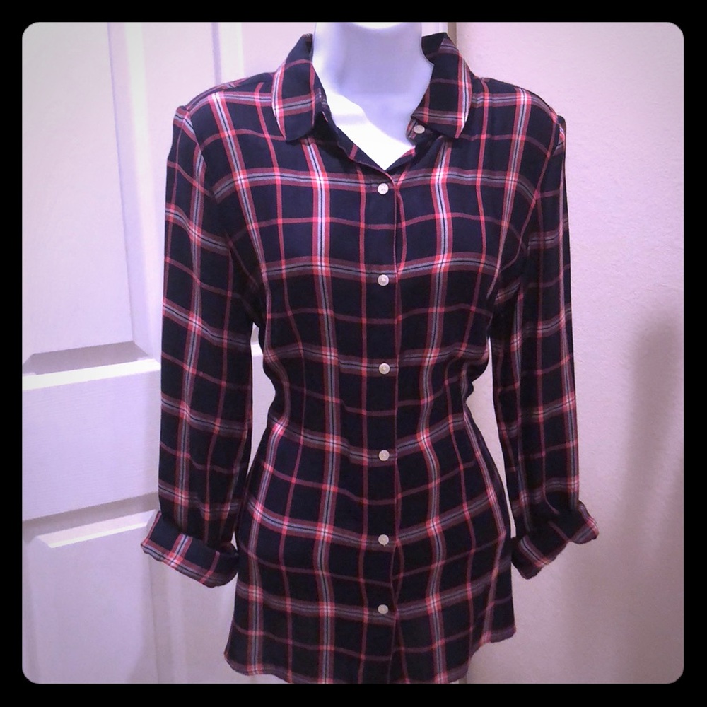 Banana Republic striped blouse